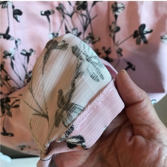 PINK SLEEVELESS MISS SELFRIDGE DRESS BLACK BOW - Picture 8 of 8